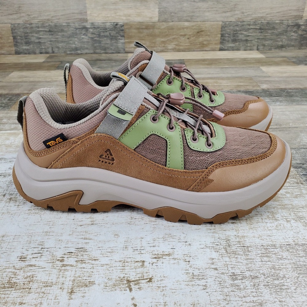 Teva Hurricane Daybreaker Womens Hiking Shoes Sz 9 Brown Multi Lace Up Sneakers